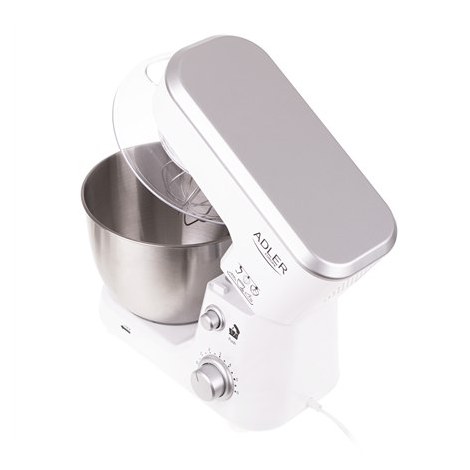Adler | AD 4216 | Bowl capacity 4 L | 1000 W | Number of speeds 6 | Shaft material | White - 4